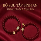 S13 Vòng Chu Sa Hồ Lô Ngọc - 6mm, 8mm – Chiêu Tài Lộc, Tinh Hoa Hội Tụ, Vạn Sự Như Ý  Bồ đề sao nguyệt