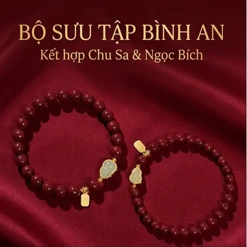 S13 Vòng Chu Sa Hồ Lô Ngọc - 6mm, 8mm – Chiêu Tài Lộc, Tinh Hoa Hội Tụ, Vạn Sự Như Ý  Bồ đề sao nguyệt
