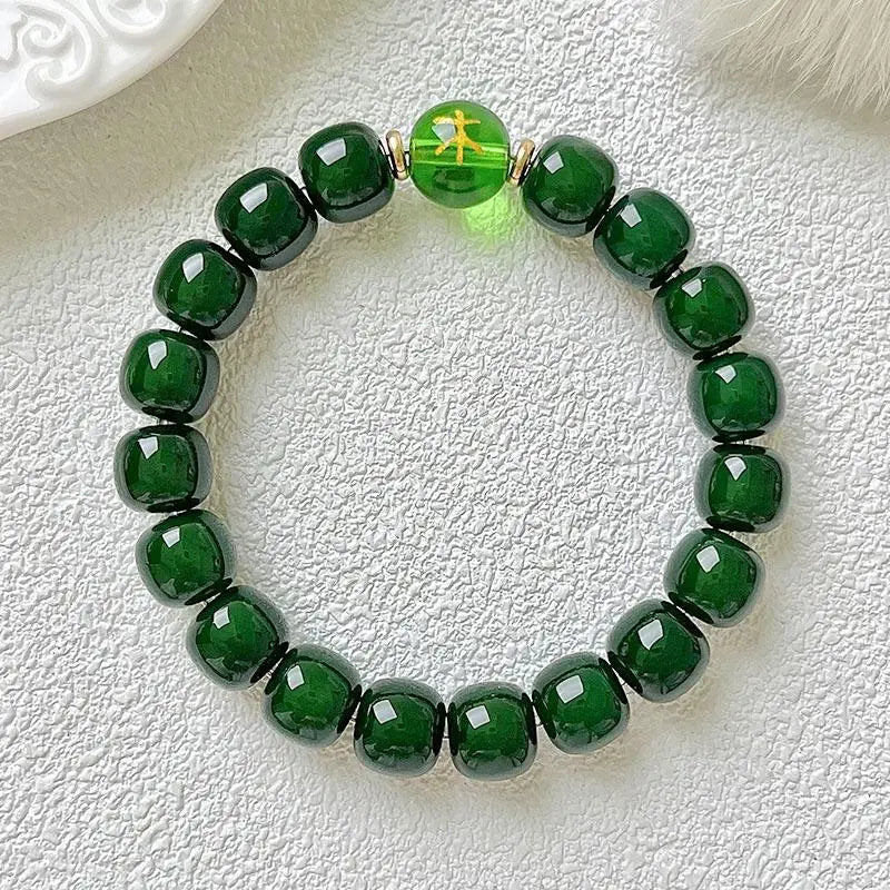 S09 Vòng Tay Bồ Đề Ngũ Hành 10mm - Vòng Tay Hạt Bồ Đề Tự Nhiên Hạt Trơn Bảo Bình An Chiêu Tài Lộc  Bồ đề sao nguyệt
