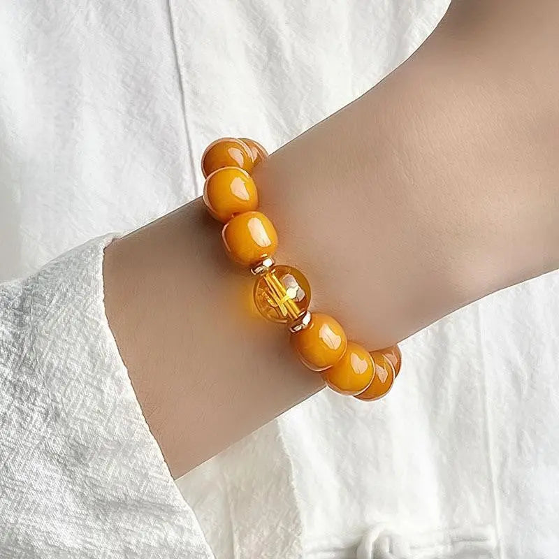 S09 Vòng Tay Bồ Đề Ngũ Hành 10mm - Vòng Tay Hạt Bồ Đề Tự Nhiên Hạt Trơn Bảo Bình An Chiêu Tài Lộc  Bồ đề sao nguyệt