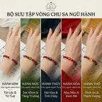 S14 Vòng Tay Chu Sa Ngũ Hành 8mm – Cân Bằng Năng Lượng, Ổn Định Tâm Trạng, Hút May Mắn & Bình An  Bồ đề sao nguyệt