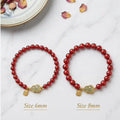S13 Vòng Chu Sa Hồ Lô Ngọc - 6mm, 8mm – Chiêu Tài Lộc, Tinh Hoa Hội Tụ, Vạn Sự Như Ý  Bồ đề sao nguyệt