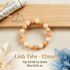 B44 - Linh Tiêu - Vòng Tay Hạt Bồ Đề Tròn 12mm - Màu Pastel Xinh  Bồ đề sao nguyệt