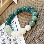B46 - Thiên Thuỷ Bích -  Vòng Tay Hạt Bồ Đề Phong Hoá 10mm - Vòng tay hạt bồ đề tự nhiên hạt tròn  Bồ đề sao nguyệt