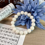 B45 - Thiên Sơn Thuý - Vòng Tay Hạt Bồ Đề Trơn ~12.5mm - Hạt Bồ Đề Phong Hoá - Vòng tay hạt bồ đề tự nhiên hạt tròn  Bồ đề sao nguyệt