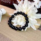 B45 - Thiên Sơn Thuý - Vòng Tay Hạt Bồ Đề Trơn ~12.5mm - Hạt Bồ Đề Phong Hoá - Vòng tay hạt bồ đề tự nhiên hạt tròn  Bồ đề sao nguyệt