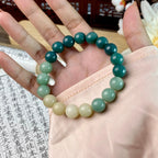 B46 - Thiên Thuỷ Bích -  Vòng Tay Hạt Bồ Đề Phong Hoá 10mm - Vòng tay hạt bồ đề tự nhiên hạt tròn  Bồ đề sao nguyệt