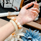 B44 - Linh Tiêu - Vòng Tay Hạt Bồ Đề Tròn 12mm - Màu Pastel Xinh  Bồ đề sao nguyệt
