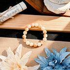 B44 - Linh Tiêu - Vòng Tay Hạt Bồ Đề Tròn 12mm - Màu Pastel Xinh  Bồ đề sao nguyệt