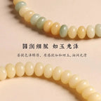 B30 Thảo Trường Oanh Phi – Vòng Tay Bồ Đề Hình Bầu Dục 6x9mm Nhẹ Nhàng  Bồ đề sao nguyệt