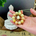 B36 - Móc Treo Điện Thoại / Móc Treo Chìa Khóa Bằng Hạt Bồ Đề Tự Nhiên Bảo Bình An Chiêu Tài Lộc - 12mm  Bồ đề sao nguyệt