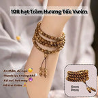 B52 108 Hạt Trầm Hương Tốc Vườn, 5-10 Năm, Kích Thước 6-8mm, Thu Hút Tài Lộc Và Bảo Bình An  Bồ đề sao nguyệt