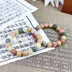 B41 - Đậu Thảo - Vòng Tay Hạt Bồ Đề Kích Thước 10mm - Hạt Nhỏ - Đa Sắc Xinh - Màu Pastel  Bồ đề sao nguyệt