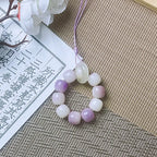 B36 - Móc Treo Điện Thoại / Móc Treo Chìa Khóa Bằng Hạt Bồ Đề Tự Nhiên Bảo Bình An Chiêu Tài Lộc - 12mm  Bồ đề sao nguyệt