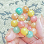 B41 - Đậu Thảo - Vòng Tay Hạt Bồ Đề Kích Thước 10mm - Hạt Nhỏ - Đa Sắc Xinh - Màu Pastel  Bồ đề sao nguyệt