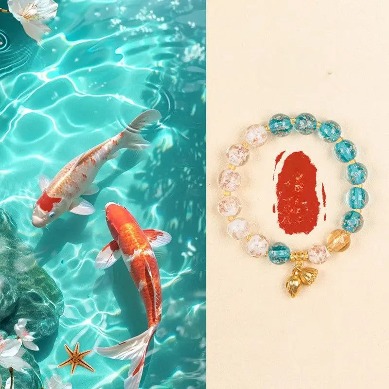 S10 Vòng Tay Thủy Tinh Dạ Quang Đôi Màu – Phát Sáng Ban Đêm – Chiêu Tài Lộc, Cát Tường Vượng Vận  Bồ đề sao nguyệt