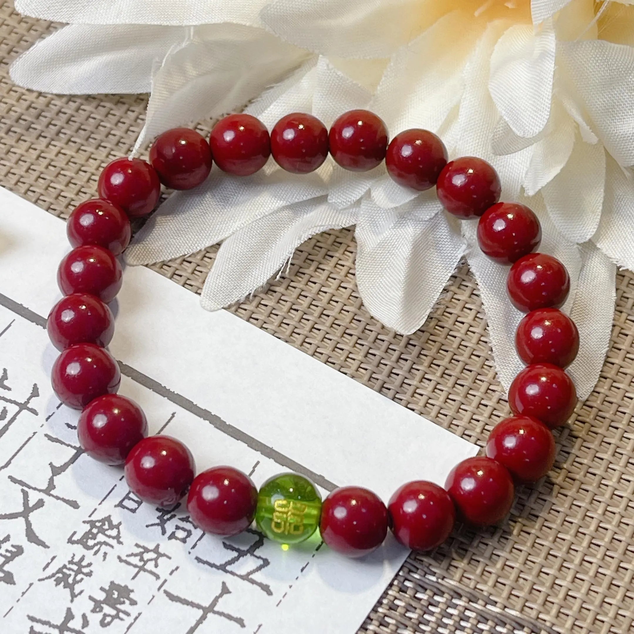 S14 Vòng Tay Chu Sa Ngũ Hành 8mm – Cân Bằng Năng Lượng, Ổn Định Tâm Trạng, Hút May Mắn & Bình An  Bồ đề sao nguyệt